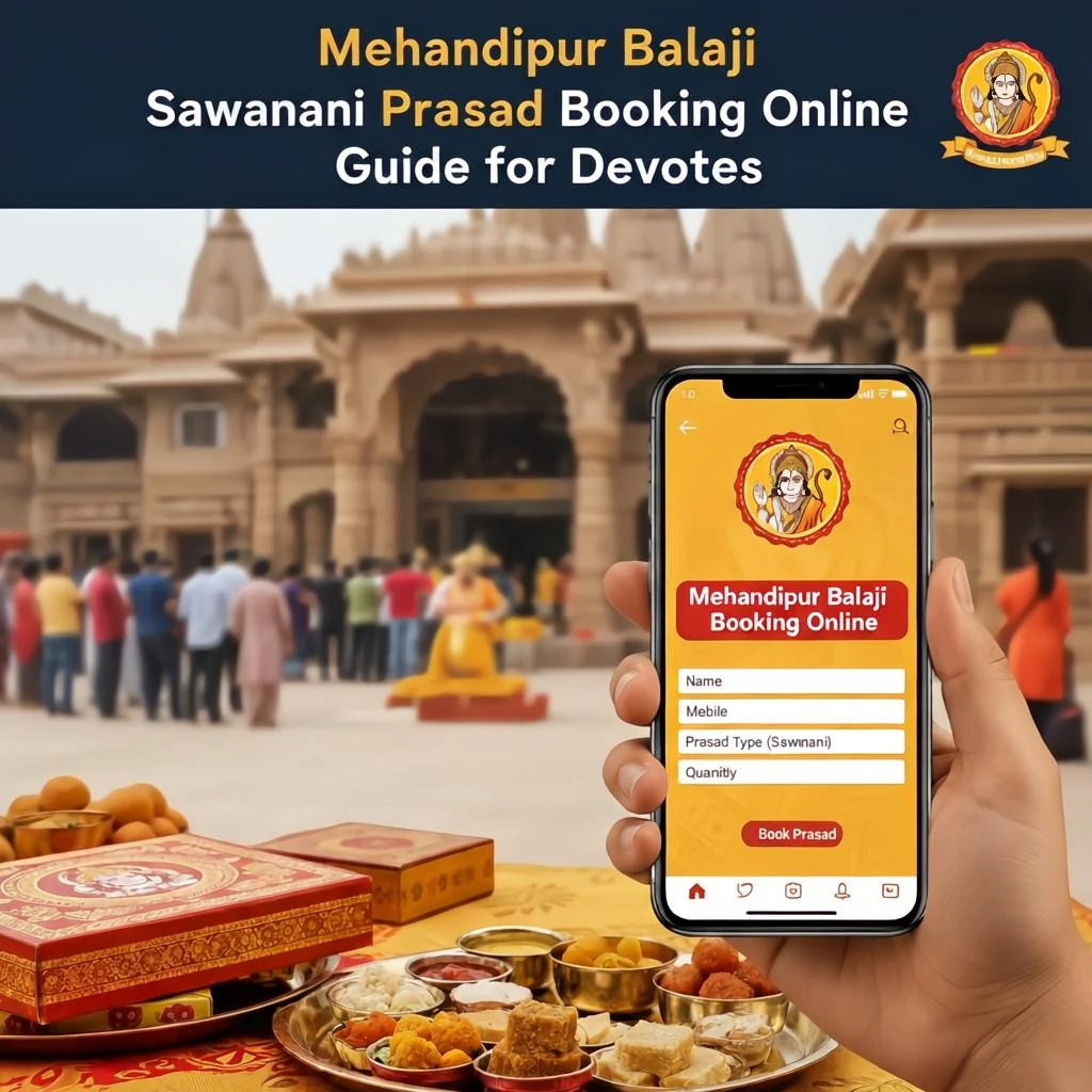 Mehandipur Balaji Sawamani Prasad Booking Online Guide for Devotees - Mehandipur Balaji